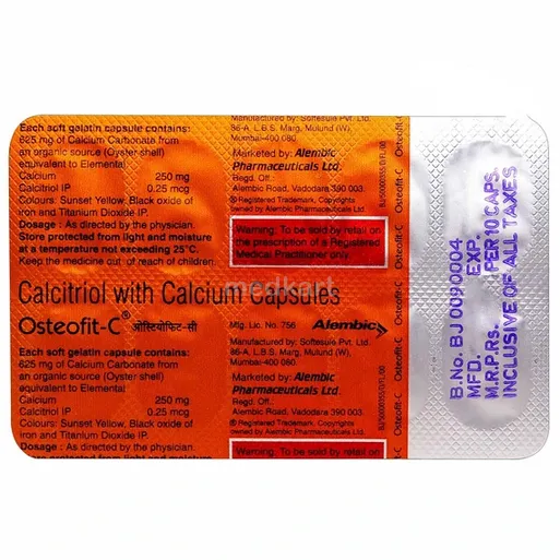 osteofit c capsule 10's